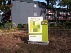 Citra Monument Sign