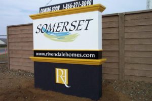 Somerset Monument Sign