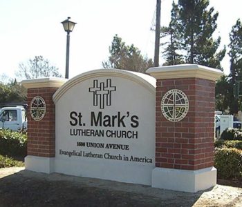 Church Monument Sign