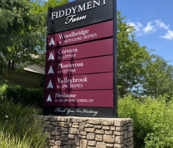 Kiosk signs