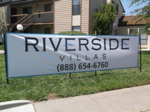 Apartment Complex Leasing Office Banner
