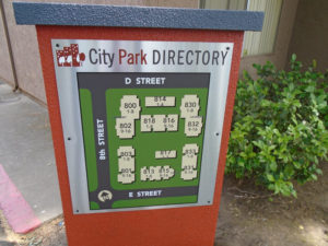 Apartment Directory Sign