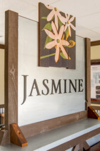 Jasmine 3D Wall Lettering