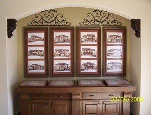 Realtor Display Cabinet
