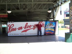 Sports Beer Large Format Printing Signage