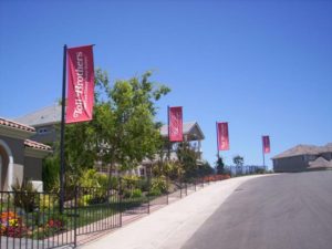 Toll brothers banner flags