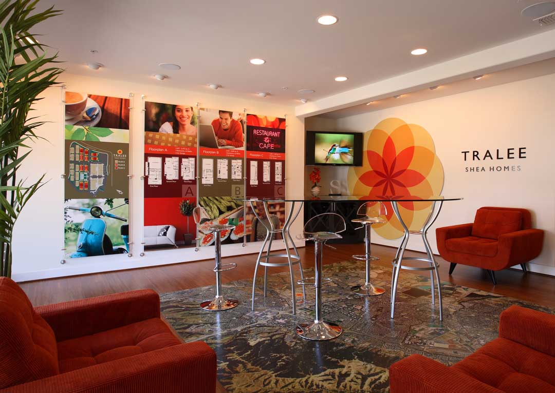 Tralee Shea Homes Sales Office Sign Technology