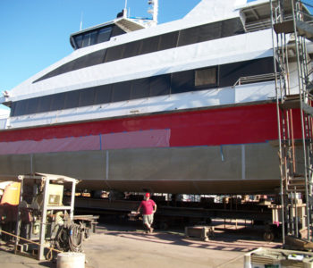 San Francisco Ferry Boats Graphic Wrap