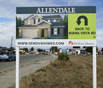 Allendale Community Off-site sign