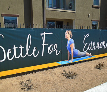 Fence Banner