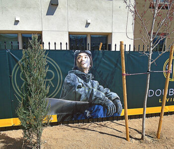 Double R Fence Banner